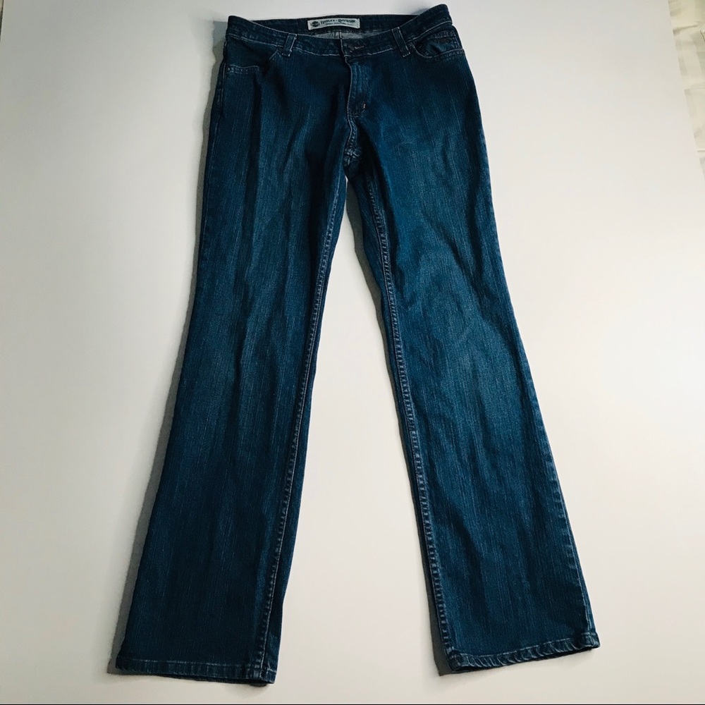 Harley Davidson Jeans 10L Dark Wash High Rise